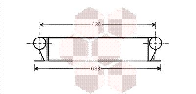 VAN WEZEL Интеркулер 06004253